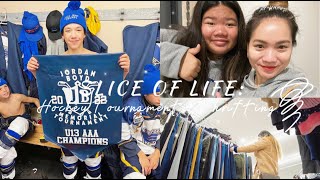 SLICE OF LIFE: Hockey Tournament + Thrifting