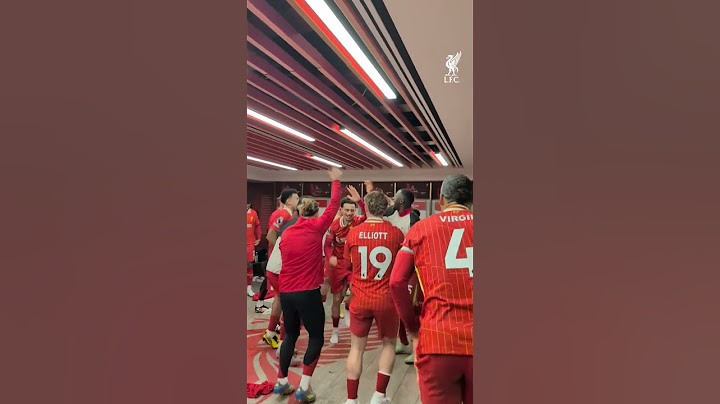 inside Liverpool Fc dressing room as the Premier league champions celebrate