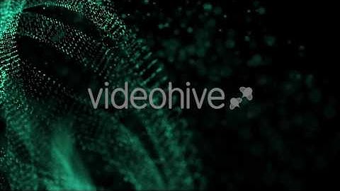 Royalty Free Motion Graphics | Wave And Particles