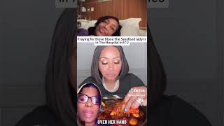 Blove is in the ICU 🙏🏾🙏🏾🙏🏾#seafood #mukbang #foodiegang #food