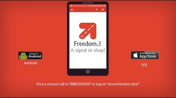 Shopping app Explainer Freedom