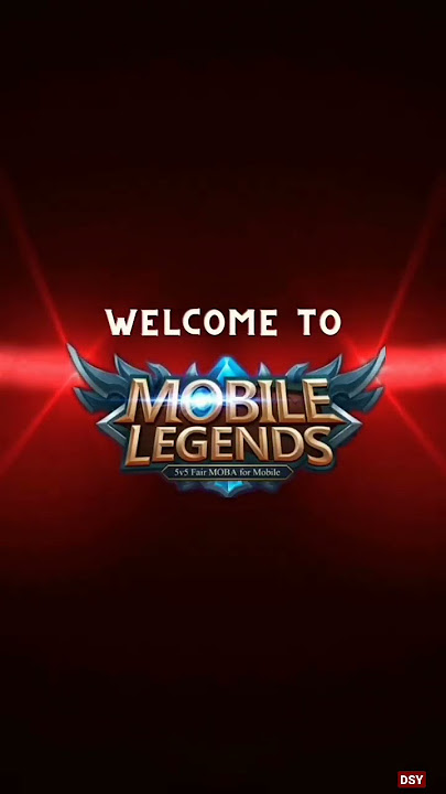 INTRO | Welcome To Mobile Legend | countdown 1-5 | #mlbb #ml #mlb #intro #mobilelegends #shorts