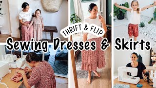 SEWING DAYS IN MY LIFE | EASY SEWING PROJECTS | THRIFT FLIP CLOTHING!