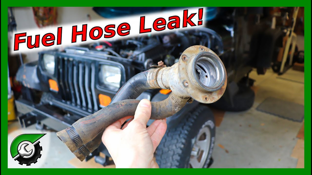 Fuel Hose Leak: Fuel filler and vent hose removal - YouTube