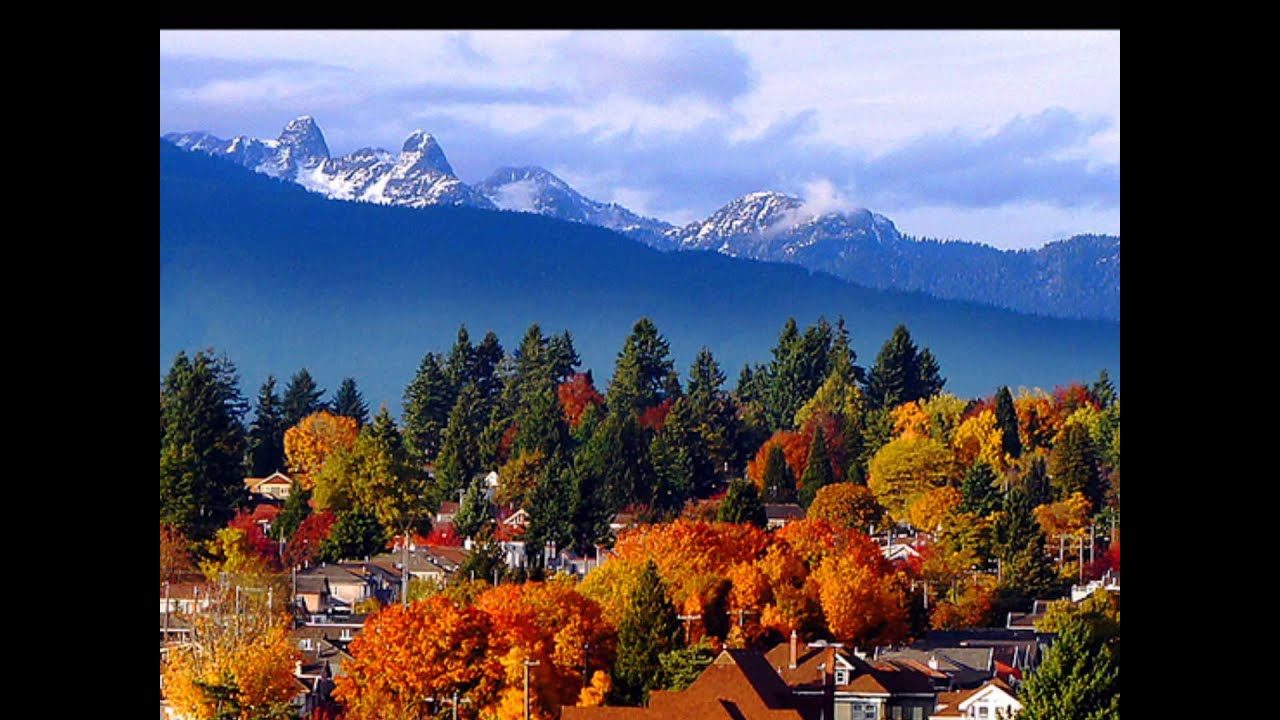 Vancouver autumn`s colours - YouTube