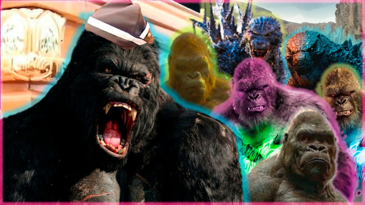 MEGAMIX Godzilla vs Kong - Coffin Dance Meme | Astronomia Song (Cover)