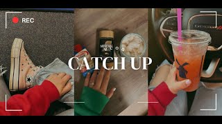 CATCH UP VLOG | January is finally over + healthier habits for 2025 + galentines + lots of chatting!