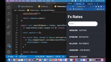 React Project Example: Build Foreign Exchange (Fx) Rates App with React and REST API