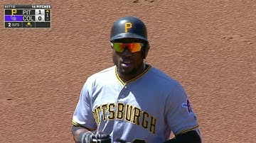 PIT@COL: Marte laces a run-scoring single to right