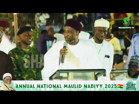 Sheikh Prof Ibrahim Maqari S Muhadara At The National Maulid Ghana