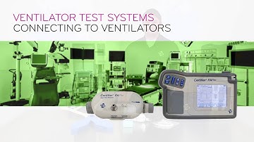 Connect a TSI Model 4080 Certifier Flow Analyzer to a Ventilator