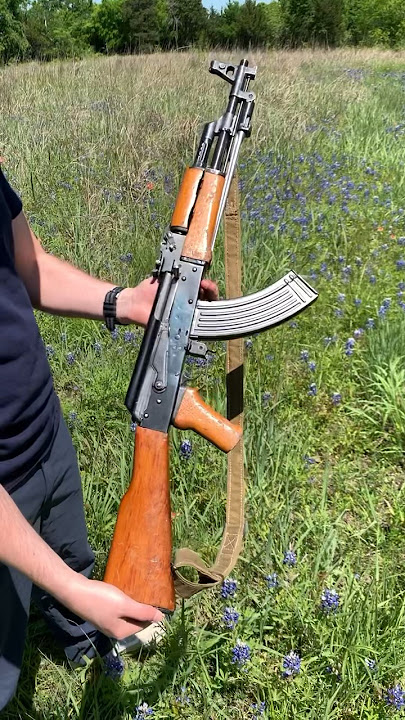 ALBANIAN ASH-78 #AK47 Rifle Test