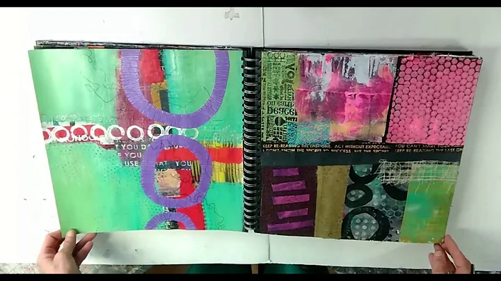 ArtJournal collage, my sketchbook for Collage