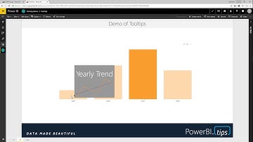 How to use Tooltips in Power BI
