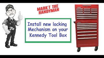 Kennedy Tool Chest Key Assembly Installation