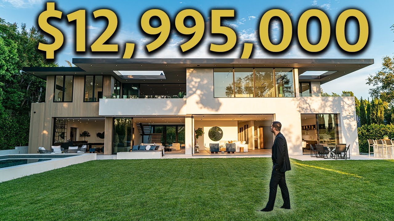 Touring a $12,995,000 LOS ANGELES MODERN MANSION