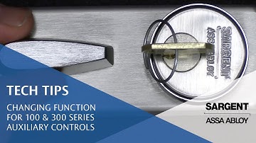 Changing Function For 100 & 300 Series Auxiliary Controls - Technical Product Support