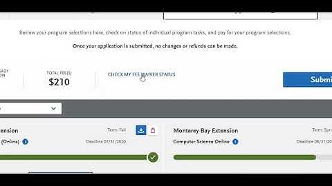 CSU Application Overview