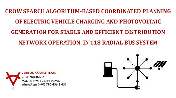 CROW SEARCH ALGORITHM-COORDINATED PLANNING-ELECTRIC VEHICLE CHARGING-PV GENERATION
