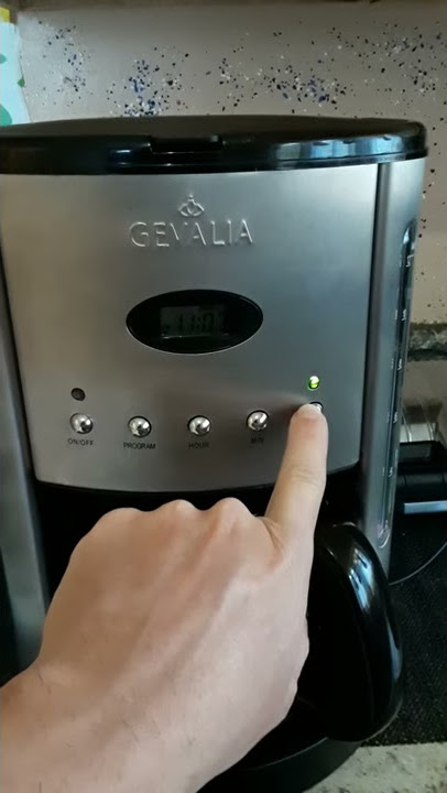 How to Program a Gevalia Coffee Maker