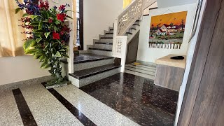 Marble and granite flooring design in home. Flooring, stairs, bathroom, kitchen design screenshot 4