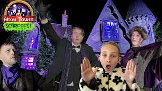Alton Towers Scarefest 2023 Vlog | 22nd October | Including Nemesis Construction Update