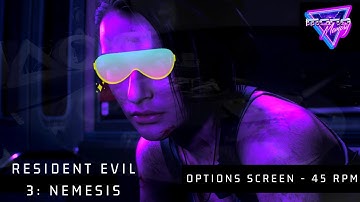 RESIDENT EVIL 3 - Options Screen Theme - 45 RPM VINYL EDITION