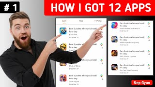 How I got 12 Apps in a Day 😳 | US Play Point Account | 2023 - 2024 | Nep Gyan | #video