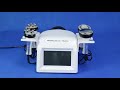 5 in 1 40K Cavitation Multipolar RF Slim Vacuum Spa, Body Massage shaping Machine