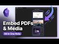 How to Embed Media in Obsidian Notes (2026) — Quick & Easy