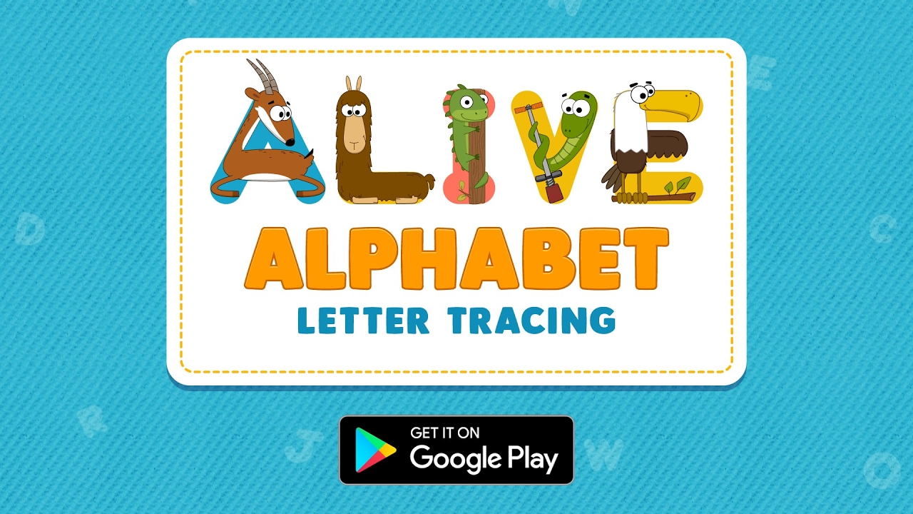 Alive Alphabet Letter Tracing YouTube Alive alphabet letter tracing youtube