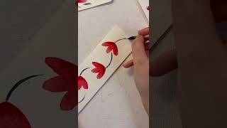 #easy watercolor bookmarks ♡