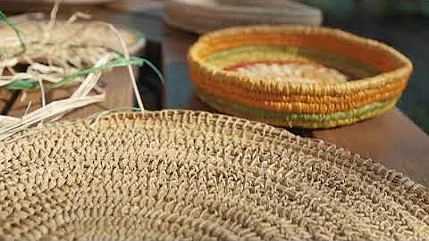 Traditional Aboriginal Basket Weaving Short Film D...