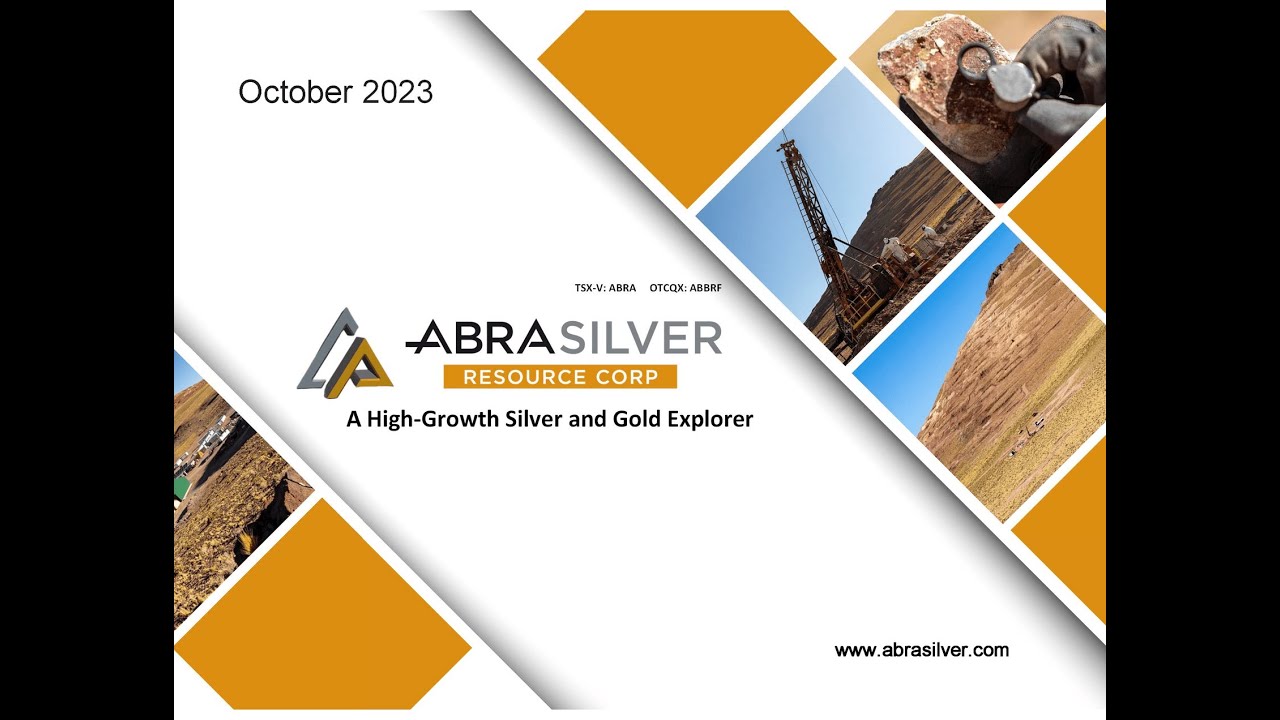 AbraSilver Resource Corp. (OTCQX ABBRF TSXV ABRA) Virtual Investor