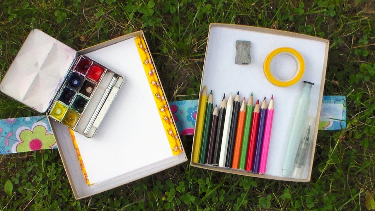 DIY Mini Travel Art Box 