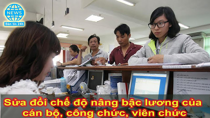 Công văn hướng dẫn nâng bậc lương