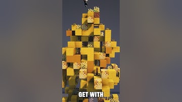 3 CUSTOM TREES THAT WILL SPICE UP YOUR MINECRAFT WORLD #SHORTS