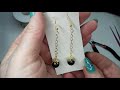 DIY.😍2 paires  lovely earrings ,fast ,easy to make.