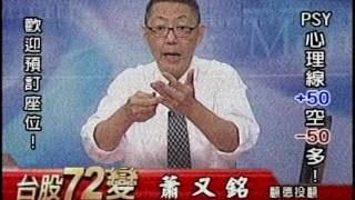 20160827 1200 蕭又銘 台股72變