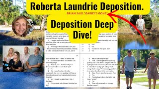 Petito VS Laundrie - Roberta Laundrie's Deposition Deep Dive- Part 1