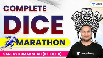 CSAT | Complete Dice | Marathon | Part 2 | UPSC CSE/IAS 2022 | Sanjay Kumar Shah