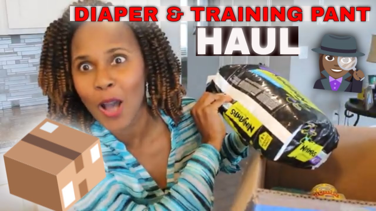 UNBOXING new DIAPERS & TRAINING PANTS WALMART HAUL Finally Picked Up