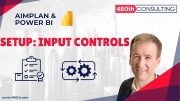 Setting up Input Controls in Aimplan and Power BI
