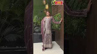 Alina Cut Coat-Set #plazo #sharara #coatset #weddingseason #wholesale