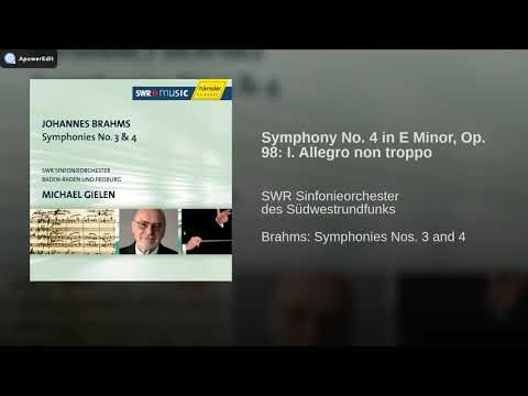 Michael Gielen Brahms Symphony No 4