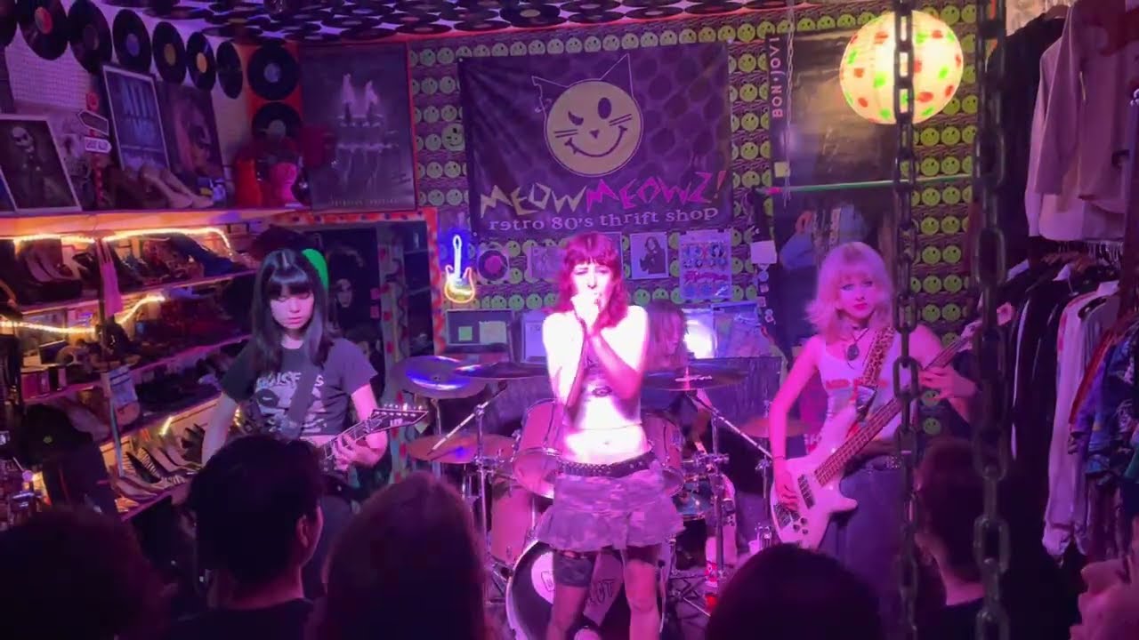 New Original Song POISON by the all girl punk rock band - DOLL RIOT