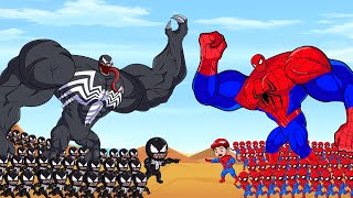 999 Spiderman Vs Evolution Of Venom The New Empire Who Is The King Of Super Heroes ?