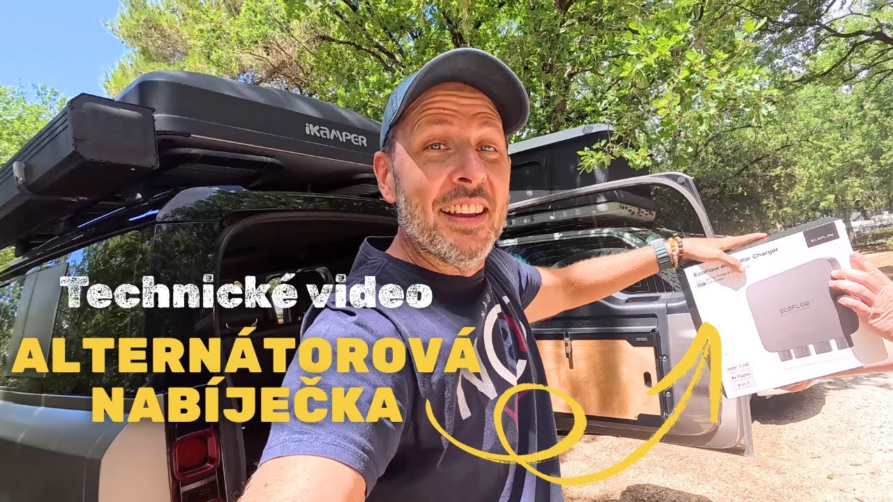 Defender upgrade: montáž alternátorové nabíječky pro lepší nabíjení (technické video)