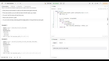 LeetCode DCC May 2024 - Day 14 - 1219. Path with Maximum Gold