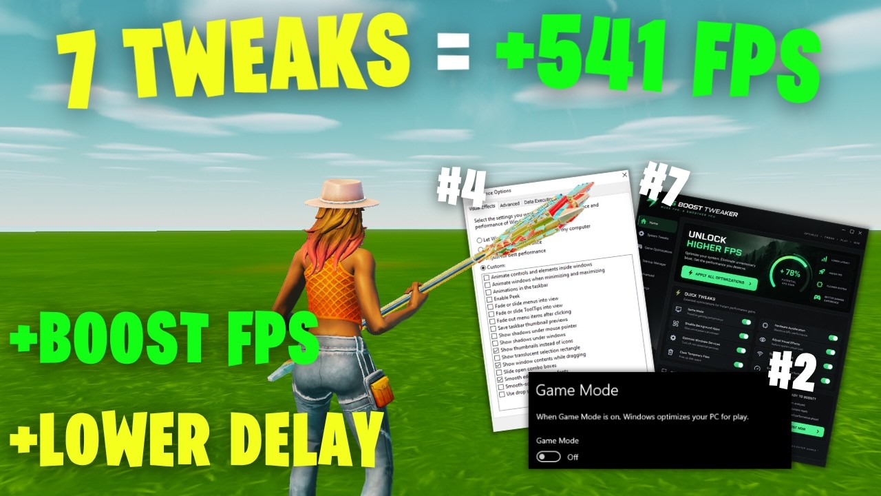 7 Tweaks For Higher FPS & Lower Input Delay! (DO THESE NOW) - YouTube